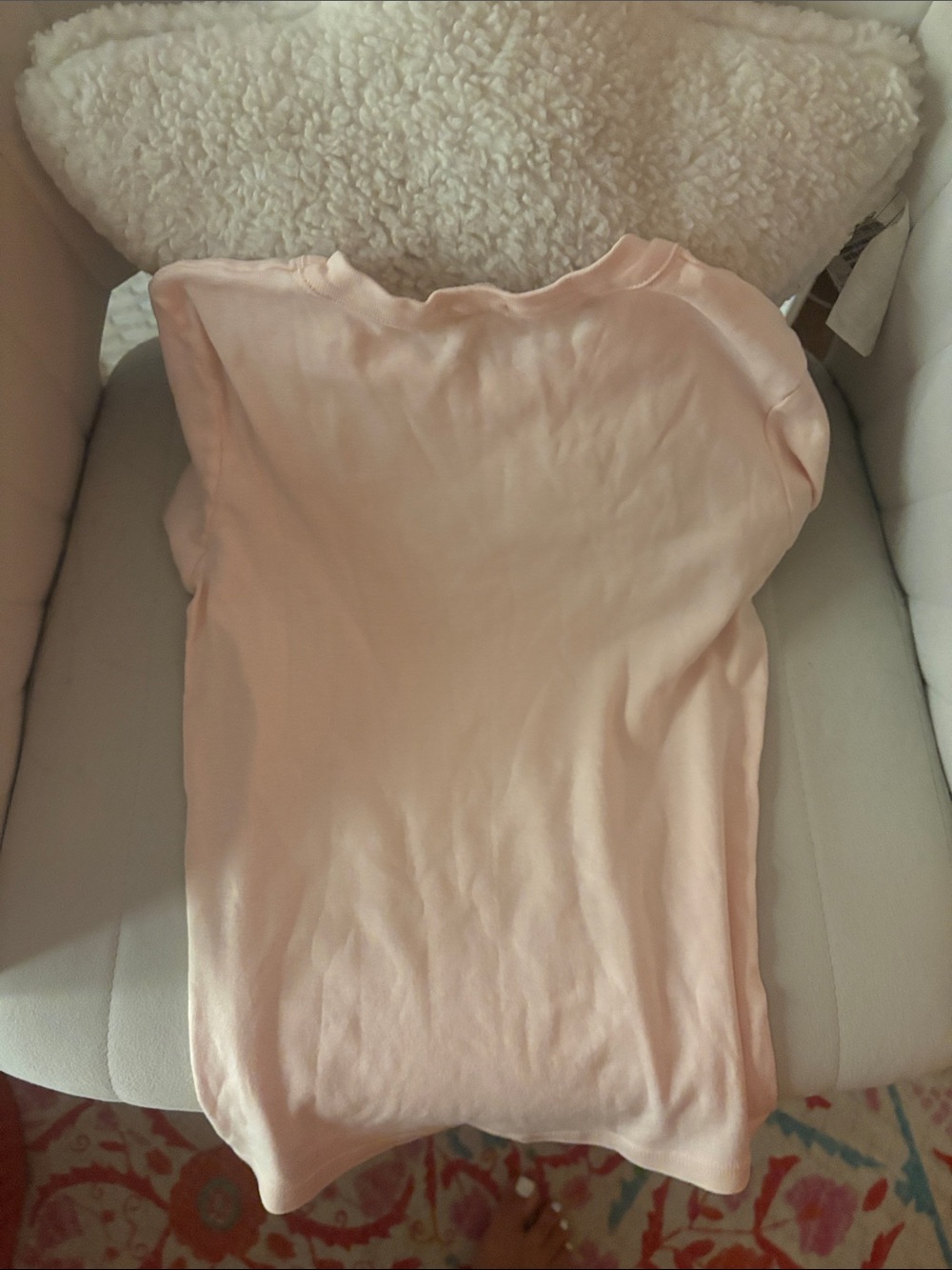 Women’s
Basic Crewneck Tee in Light Pink - Picture 5 of 5